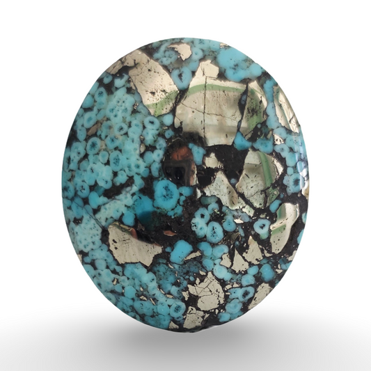 Iranian Feroza Pyrite Turquoise 9.72 gram