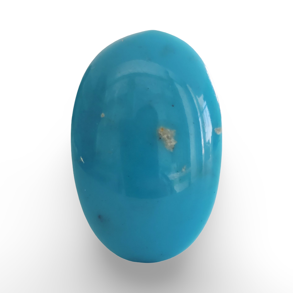 Blue Kirmani Feroza Turquoise Iran 6.19 gram