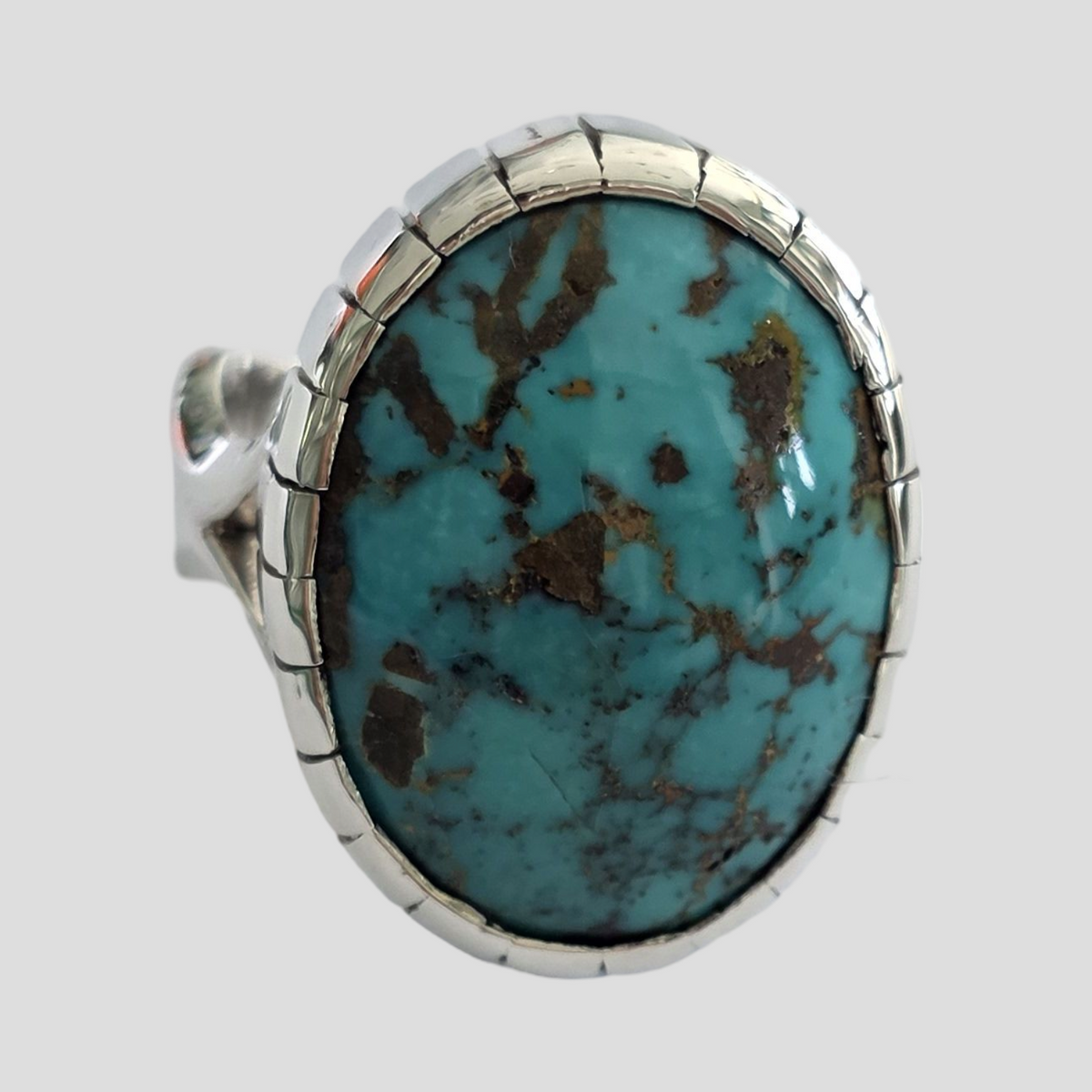 Nishapuri Turquoise Ring