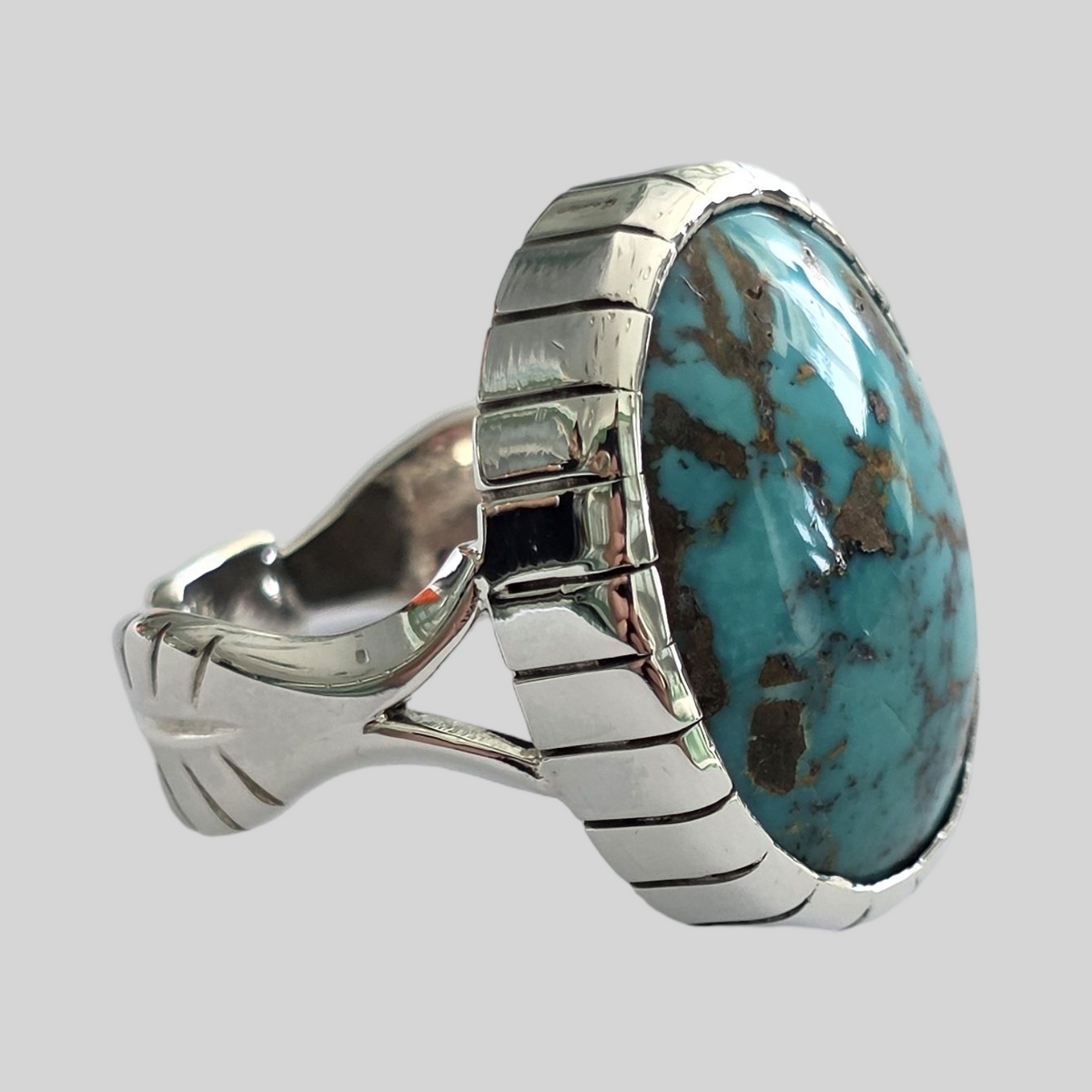 Nishapuri Turquoise Ring